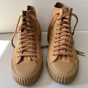 PF Flyers Reissue High Top Shoes Light Brown